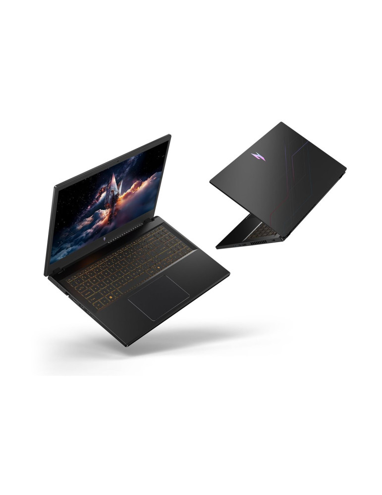 Лаптоп ACER Nitro ANV15-42-R723, 15.6" Full HD 165Hz, AMD Ryzen 7 7445HS, RTX 3050 6GB, 16GB DDR5 5600MHz, 512GB SSD, ESHELL - NH.U32EX.005 - 2