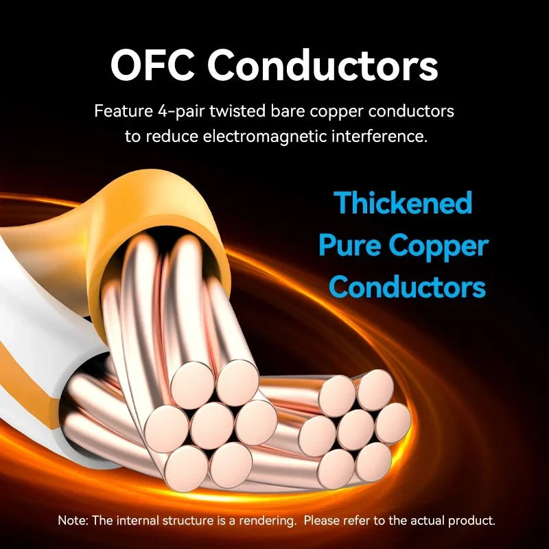 Кабел Vention SFTP Cat.8, 3.0m, 40Gbps, Черен - IKABI - 6