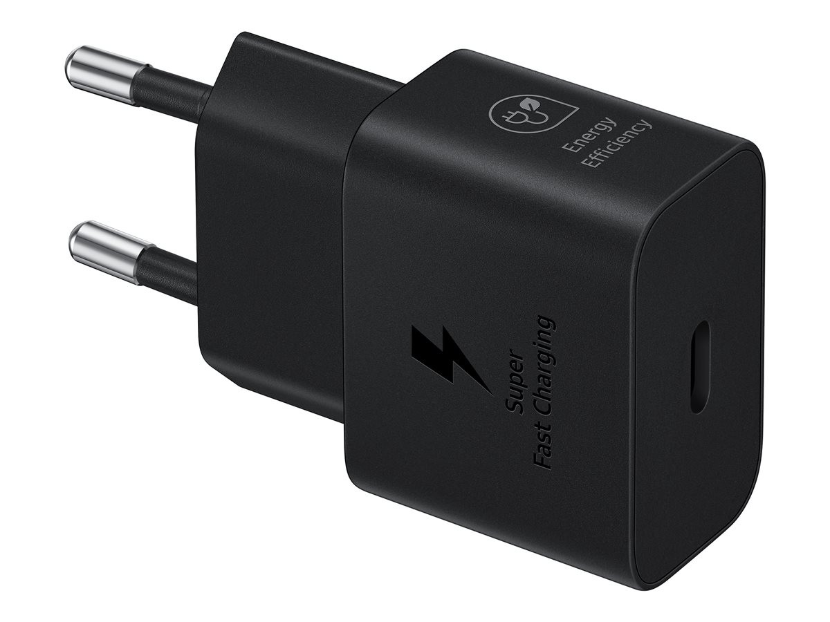 Зарядно SAMSUNG, 25W USB-C GaN - EP-T2510NBEGEU - 1
