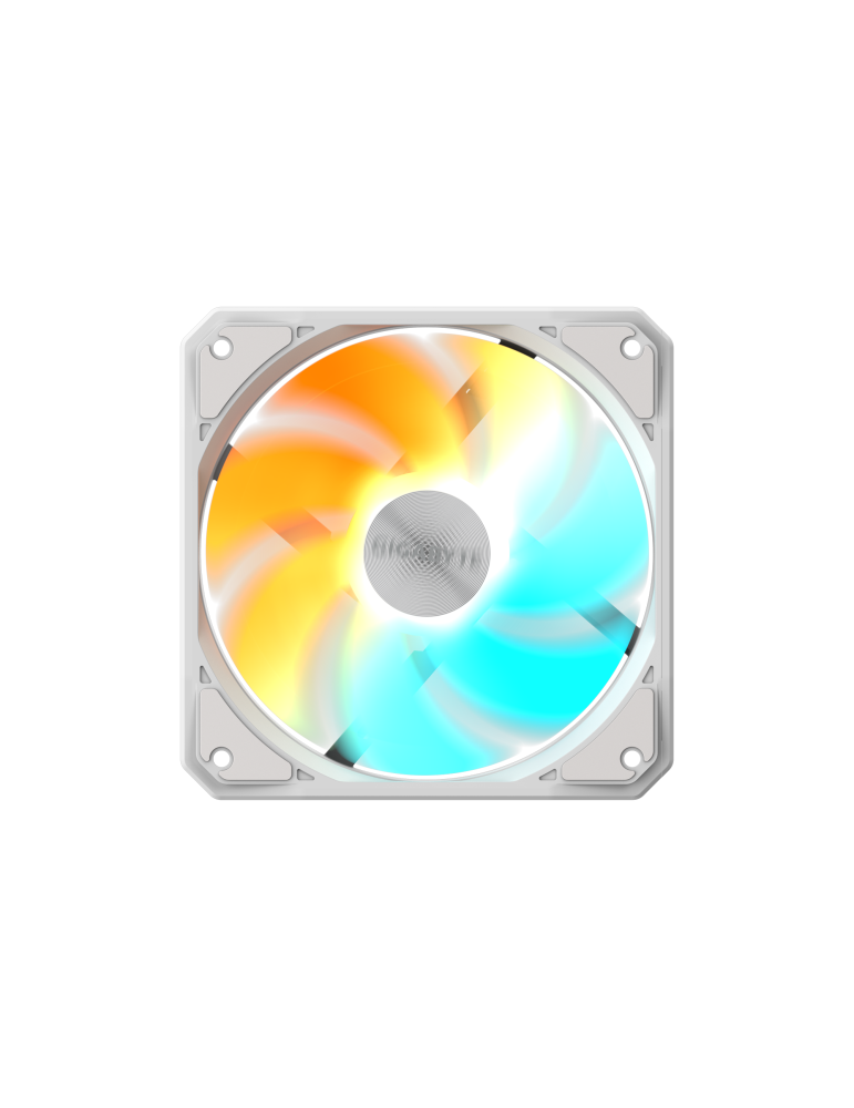 Комплект вентилатори GIGABYTE AORUS EZ CHAIN RVS FAN 120 ICE, 120x120x25mm, 500-2200 RPM, 4 PIN - GP-GBT EZRVSFAN1203 ICE - 4