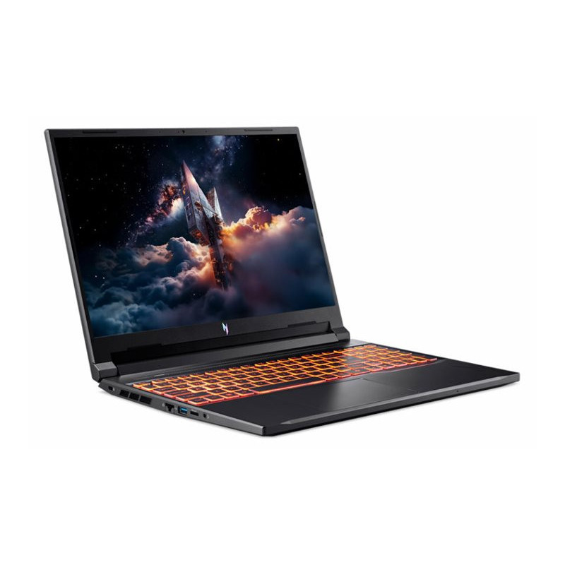Лаптоп ACER Nitro ANV16-42-R6RY, 16" WUXGA 180Hz, AMD Ryzen 7 260, NVIDIA GeForce RTX 5050 8GB, 16GB DDR5 5600MHz, 512GB SSD, ESHELL - NH.U1HEX.009 - 2