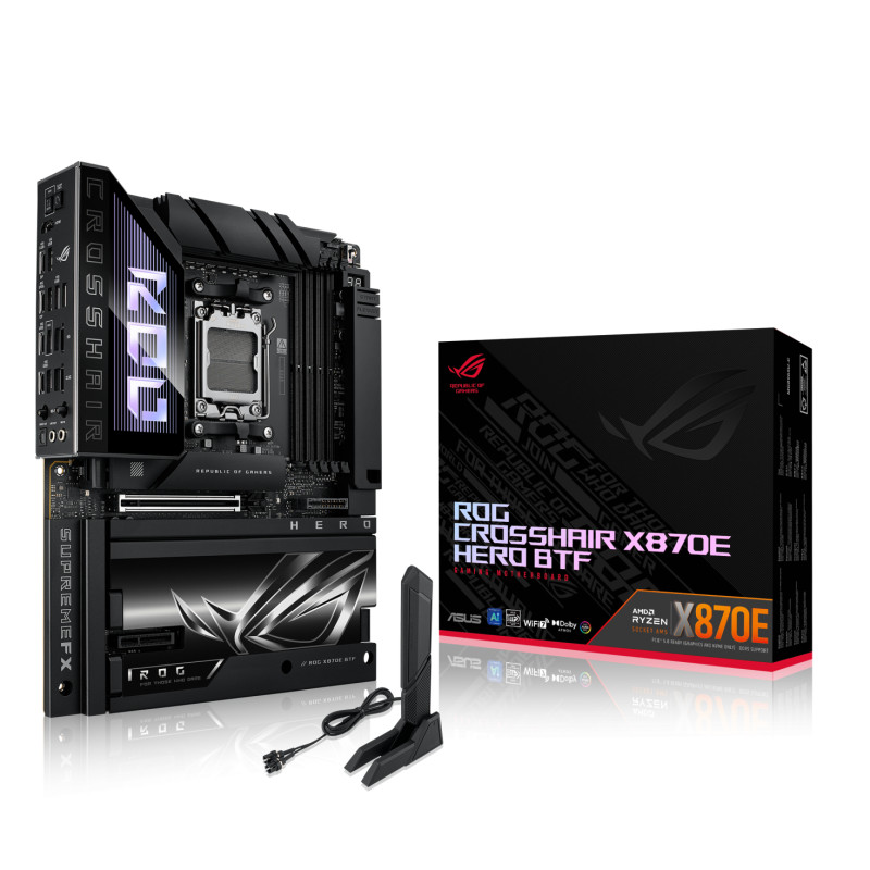 Дънна платка ASUS ROG CROSSHAIR X870E-E HERO, AM5 DDR5 - 90MB1MX0-M0EAY0 - 1