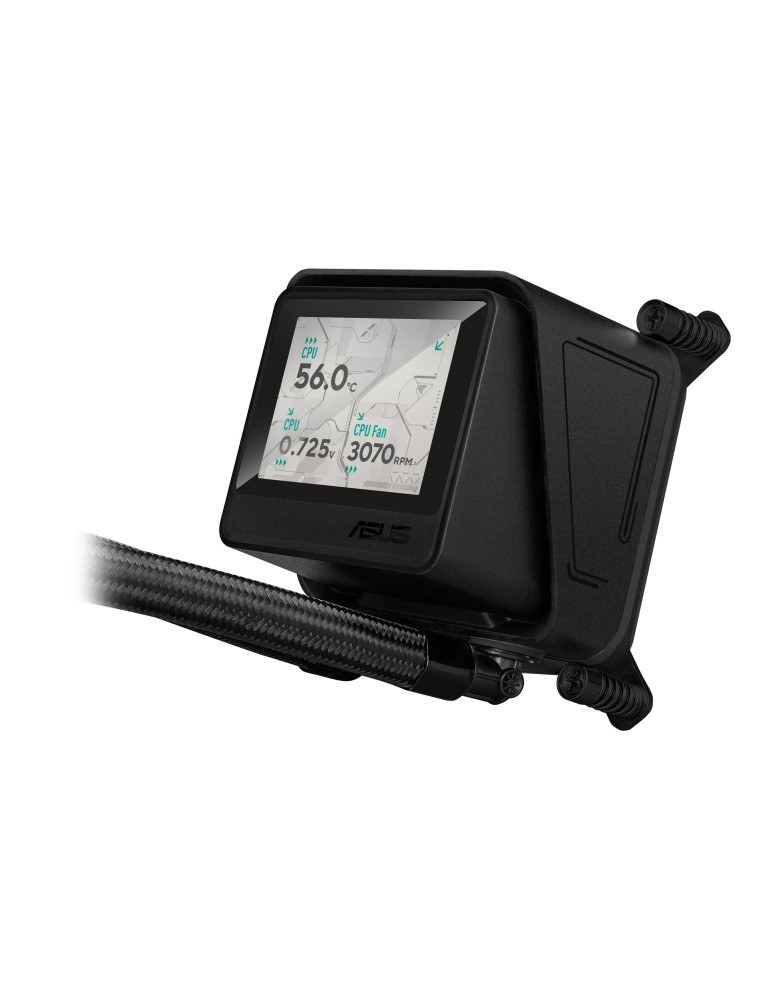 Водно охлаждане за процесор ASUS MAX Gaming LC 360 ARGB LCD, AM4/AM5/1700/1851 - 90RC01G1-B0EAY0 - 7