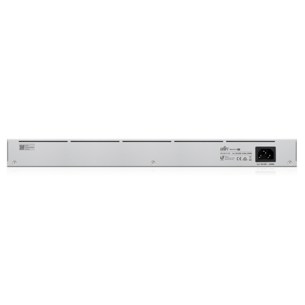 Мрежов комутатор Ubiquiti USW-24-POE Gen2, 24 гигабитни порта, 2 SFP слота, управляем, PoE+ - USW-24-POE - 2