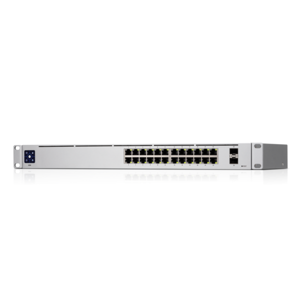 Мрежов комутатор Ubiquiti USW-24, 24 Gigabit портове, 2 SFP слота, 52 Gbps капацитет, L2 управляем - 2