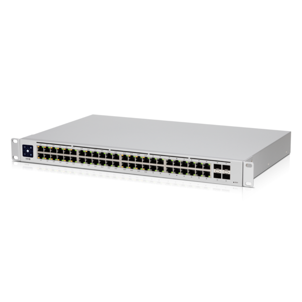 Управляем комутатор Ubiquiti UniFi Switch USW-48-POE, 48x 1Gbps портове, 4x SFP слота, PoE поддръжка - 1