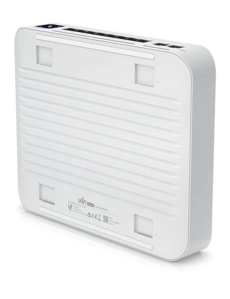 Мрежов комутатор Ubiquiti USW Enterprise 8 PoE, 8x 2.5G LAN портове, PoE+ захранване, 1U Rackmount - USW-Enterprise-8-PoE - 4