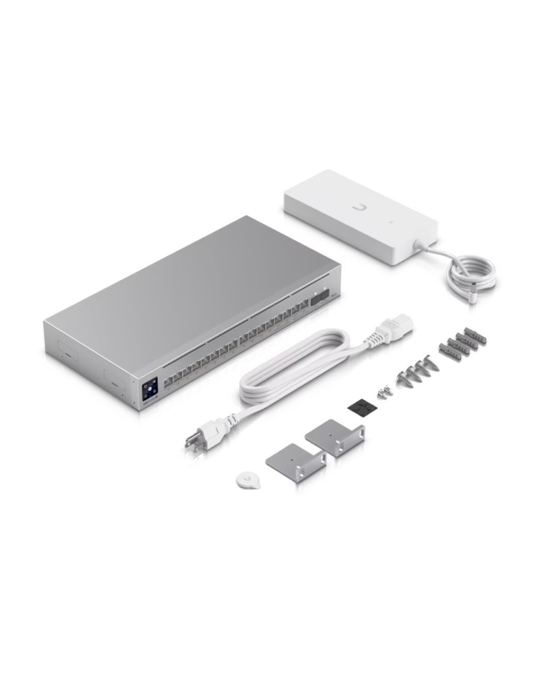Мрежов комутатор Ubiquiti UniFi Switch Pro Max 16 PoE, 16 Gigabit портa, PoE+, 84 Gbps - USW-Pro-Max-16-PoE - 5