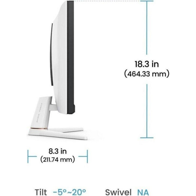 Монитор BenQ EX271, 27" Full HD IPS 165Hz - 9H.LNALA.TBE - 7