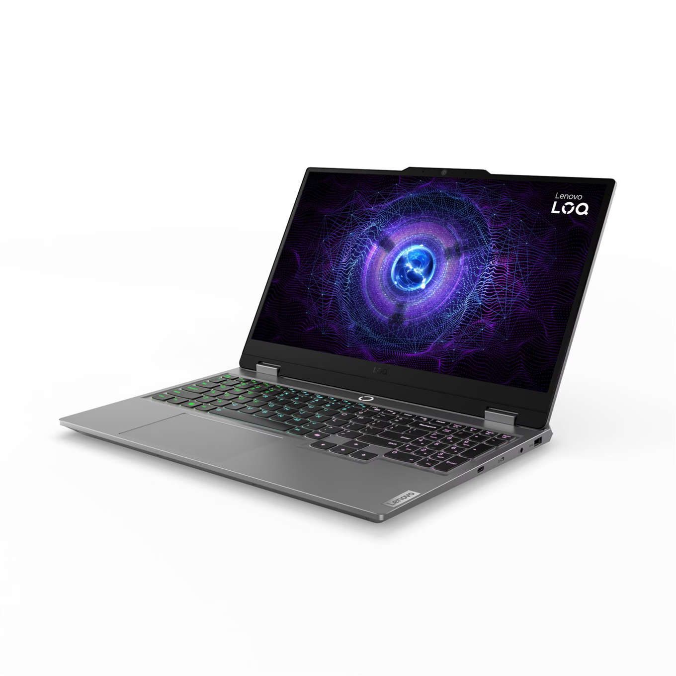 Лаптоп LENOVO LOQ 15IRX9, 15.6" Full HD IPS 144Hz, Intel Core i5-13450HX, NVIDIA GeForce RTX 3050 6GB, 16GB DDR5, 512GB SSD, Без ОС - 83DV01GKBM - 3
