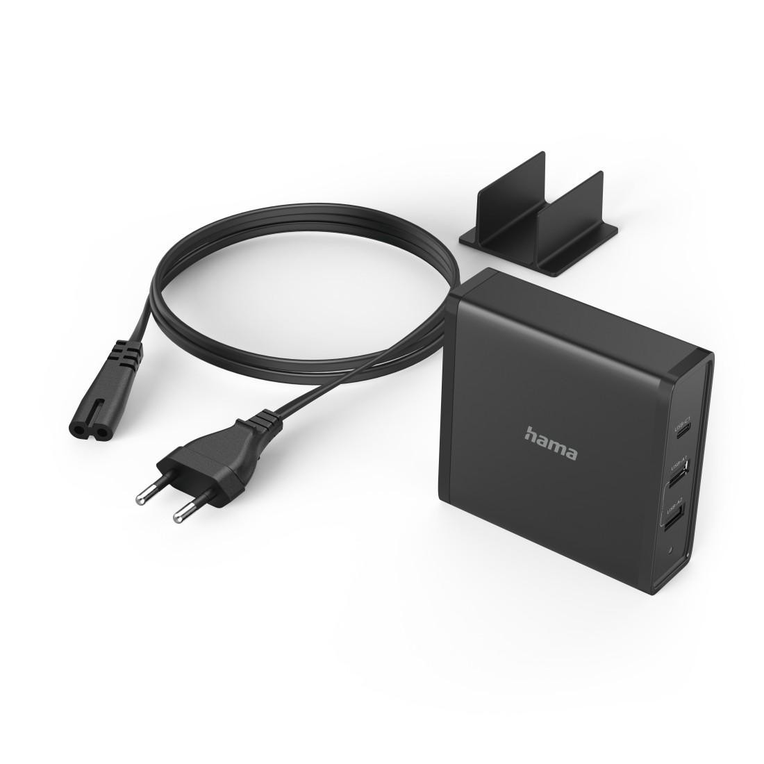 Зарядно устройство HAMA, 3 порта USB-C/USB-A, 65W PD, 5-20V - HAMA-200017 - 3