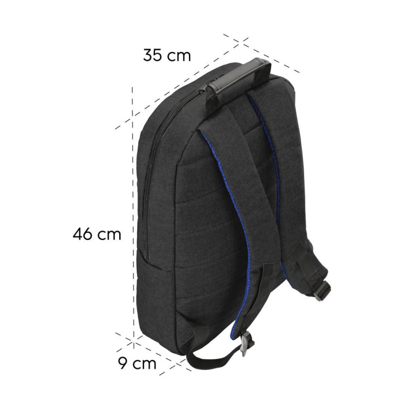 Раница за лаптоп HAMA Genua, 15.6", черна - HAMA-216597 - 6