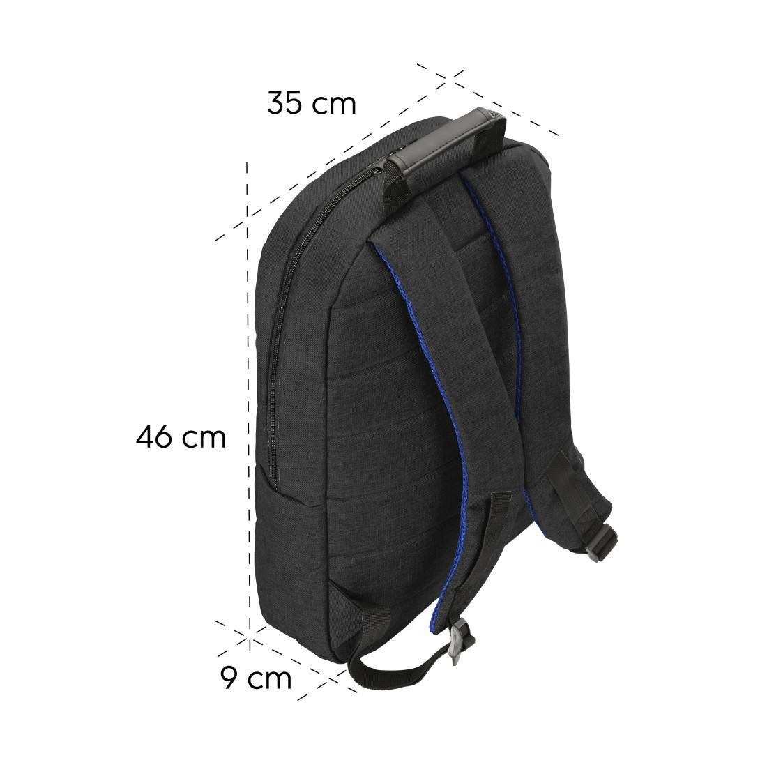 Раница за лаптоп HAMA Genua, 15.6", черна - HAMA-216597 - 6