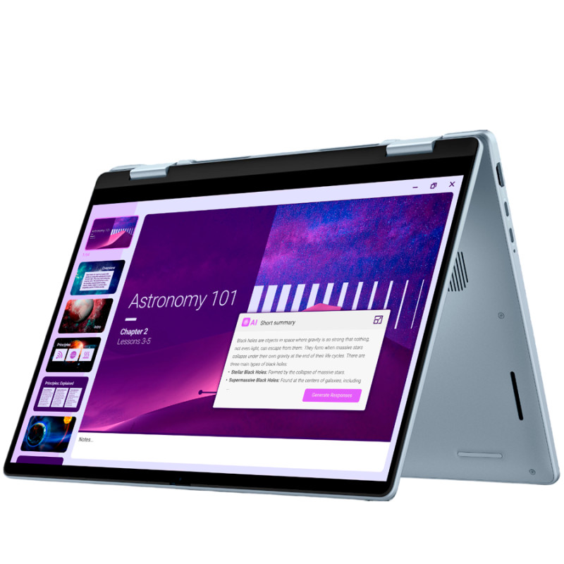 Лаптоп Dell 14 Plus 2-in-1, 14.0" FHD+ Touch, Intel Core Ultra 5 226V, 16GB LPDDR5X, 512GB SSD, Windows 11 Pro - DB04250_LNL_202_US_WINF - 4