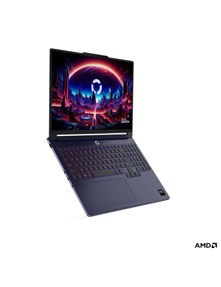 Лаптоп Lenovo Legion 7, 16" WQXGA OLED 240Hz, AMD Ryzen AI 9 HX 470, RTX 5060 8GB, 32GB DDR5, 1TB SSD, Without OS - 83Q8000NBM - 7