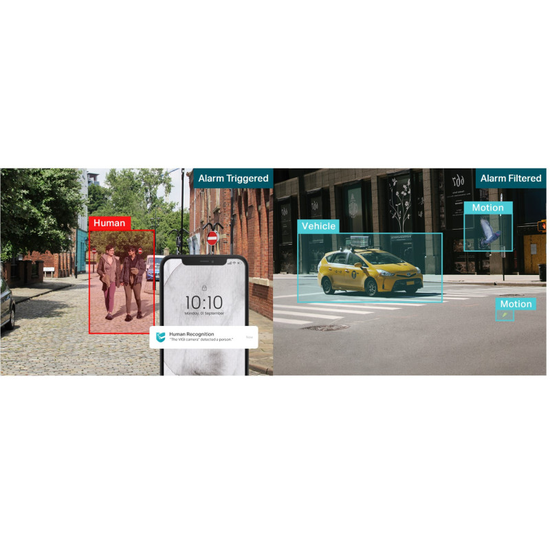 Мрежова камера TP-Link VIGI C540S, 4MP, панорамна, жична - VIGI C540S(4mm) - 8