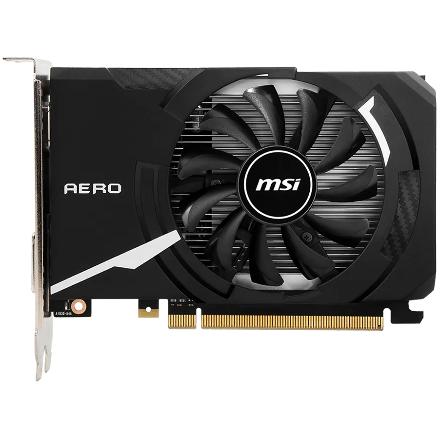 Видео карта MSI GeForce Nvidia GeForce GT 1030 AERO ITX 4GHD4 OC, 4GB DDR4, 64-bit - GT_1030_AERO_ITX_4GD4_OC - 2