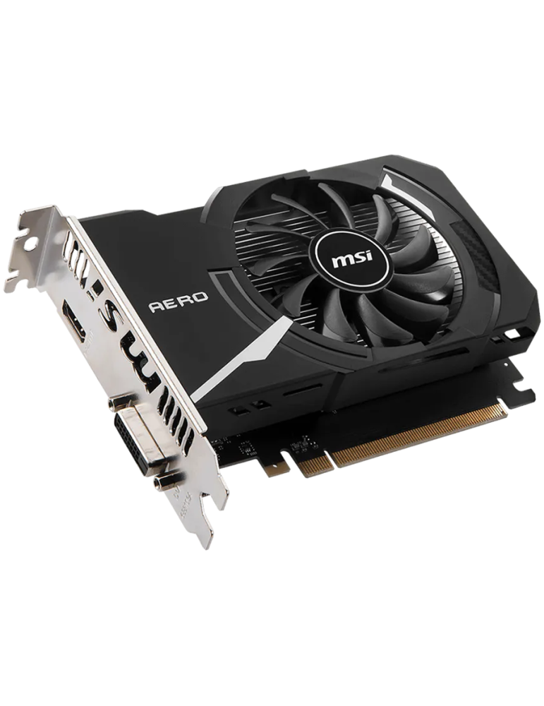 Видео карта MSI GeForce Nvidia GeForce GT 1030 AERO ITX 4GHD4 OC, 4GB DDR4, 64-bit - GT_1030_AERO_ITX_4GD4_OC - 3