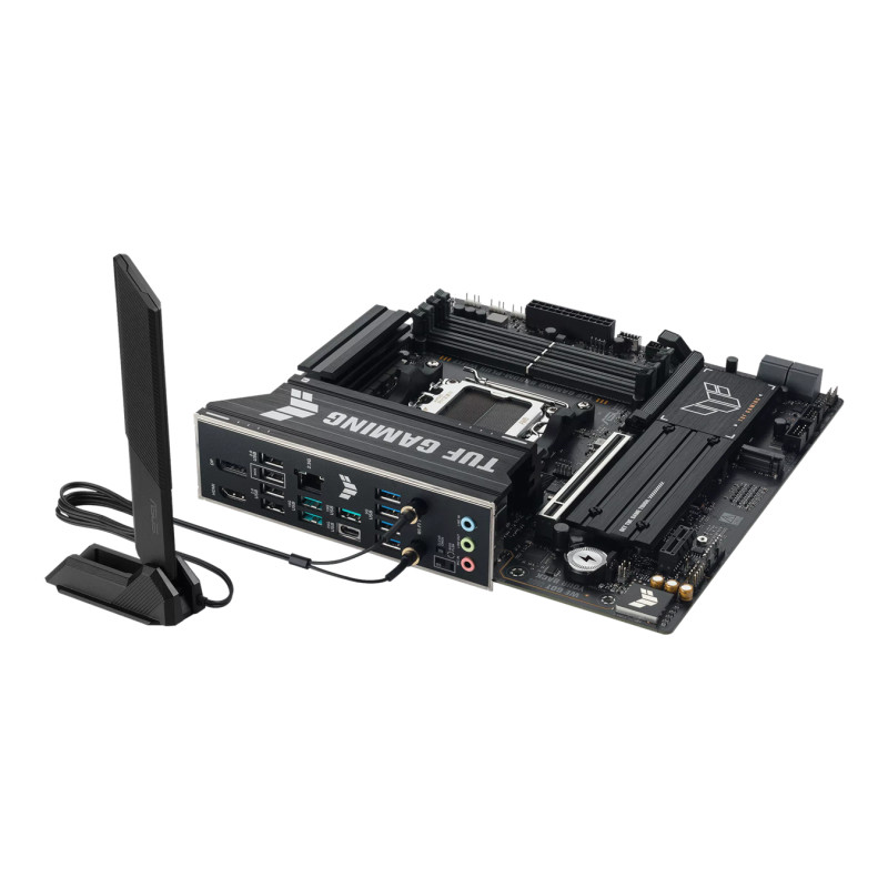 Дънна платка ASUS TUF Gaming B850M-Plus WiFi7, 4xDDR5, 3xM.2, 4xSATA3, WiFi 7 - 90MB1MU0-MOEAY0 - 5