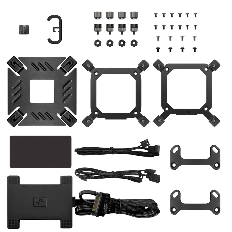 Водно охлаждане за процесор DeepCool SPARTACUS 360, 3.4" IPS Display 480x480, 360mm, 3x120mm вентилатори - R-SPT360-BKDSMP-G-1 - 7