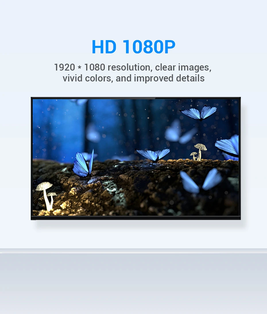 Преходник Vention, DVI 24+1 Мъжски към HDMI Женски, Екраниран, Позлатени конектори - ECDB0 - 3