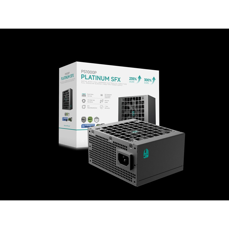 Модулно захранване DeepCool PS1000P, 1000W SFX 3.1 80PLUS Platinum - R-PSA00P-FE0B-JGEU - 9