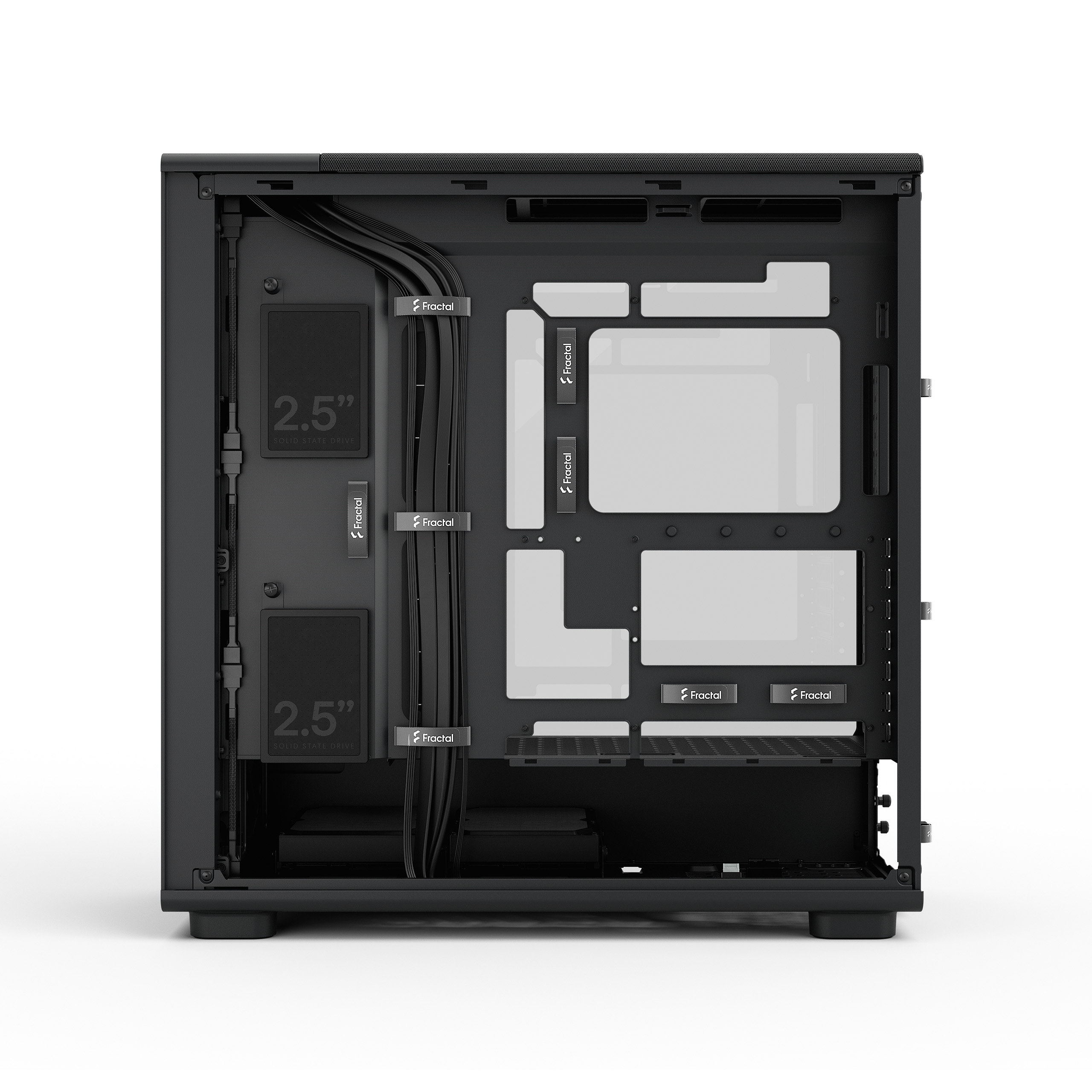 Кутия за компютър FRACTAL DESIGN Epoch XL Black TG RGB Light - FD-C-EPO1X-04 - 5