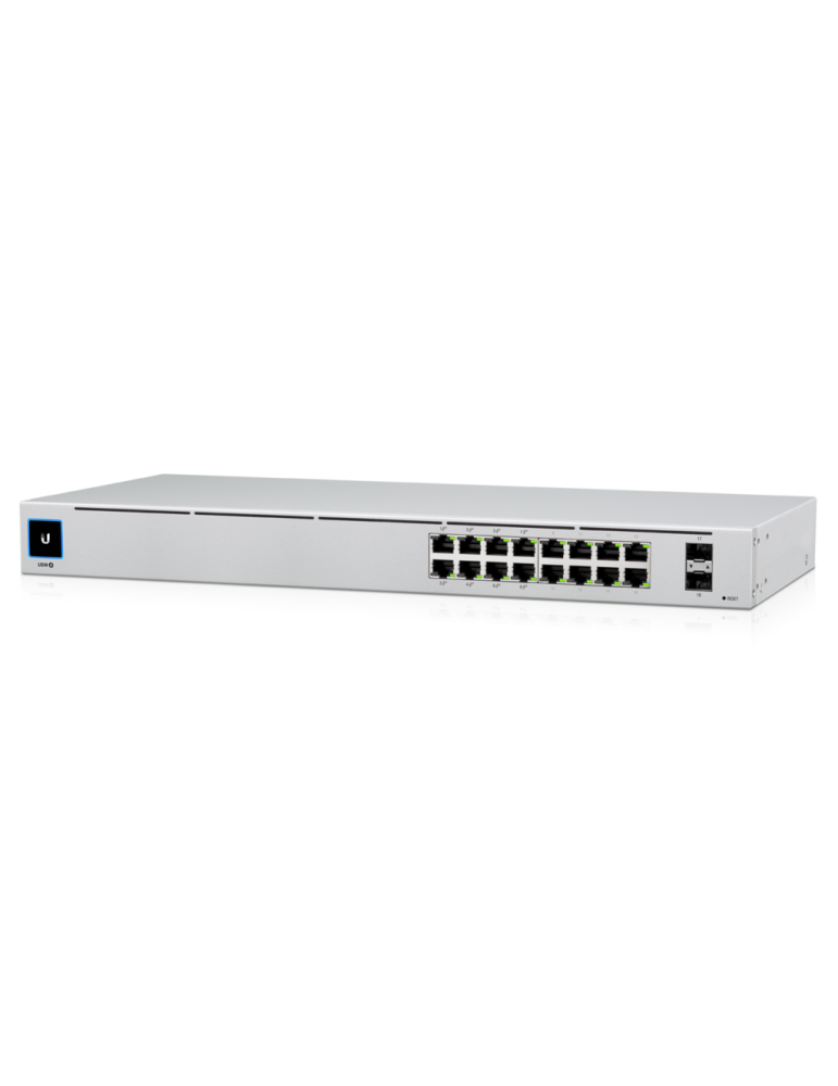 Управляем комутатор Ubiquiti USW-16-POE Gen2, 16x Gigabit RJ45 + 2x SFP, PoE+, 36Gbps - 1