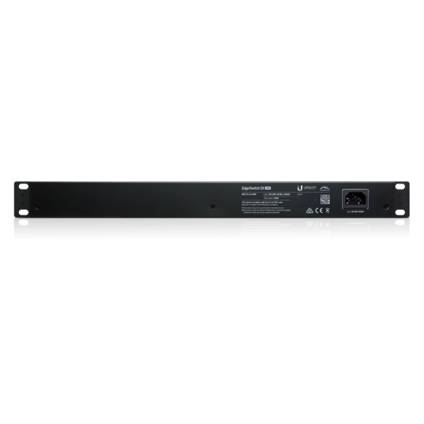 Комутатор Ubiquiti EdgeSwitch, 24-портов 10/100/1000Mbps, PoE 250W, Rackmount - ES-24-250W - 3