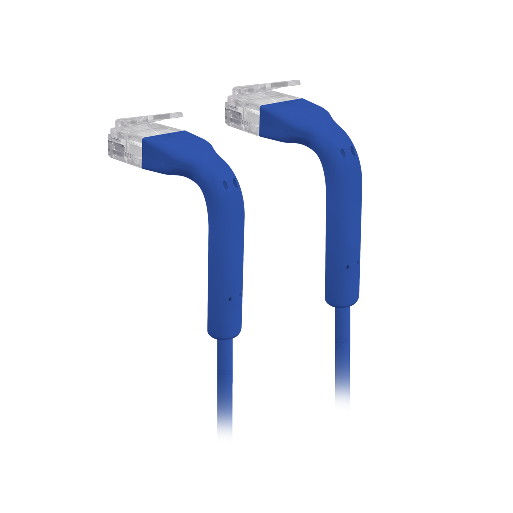 Мрежов кабел Ubiquiti UniFi, RJ45, 0,3м, син - U-Cable-Patch-0.3M-RJ45-BL - 1