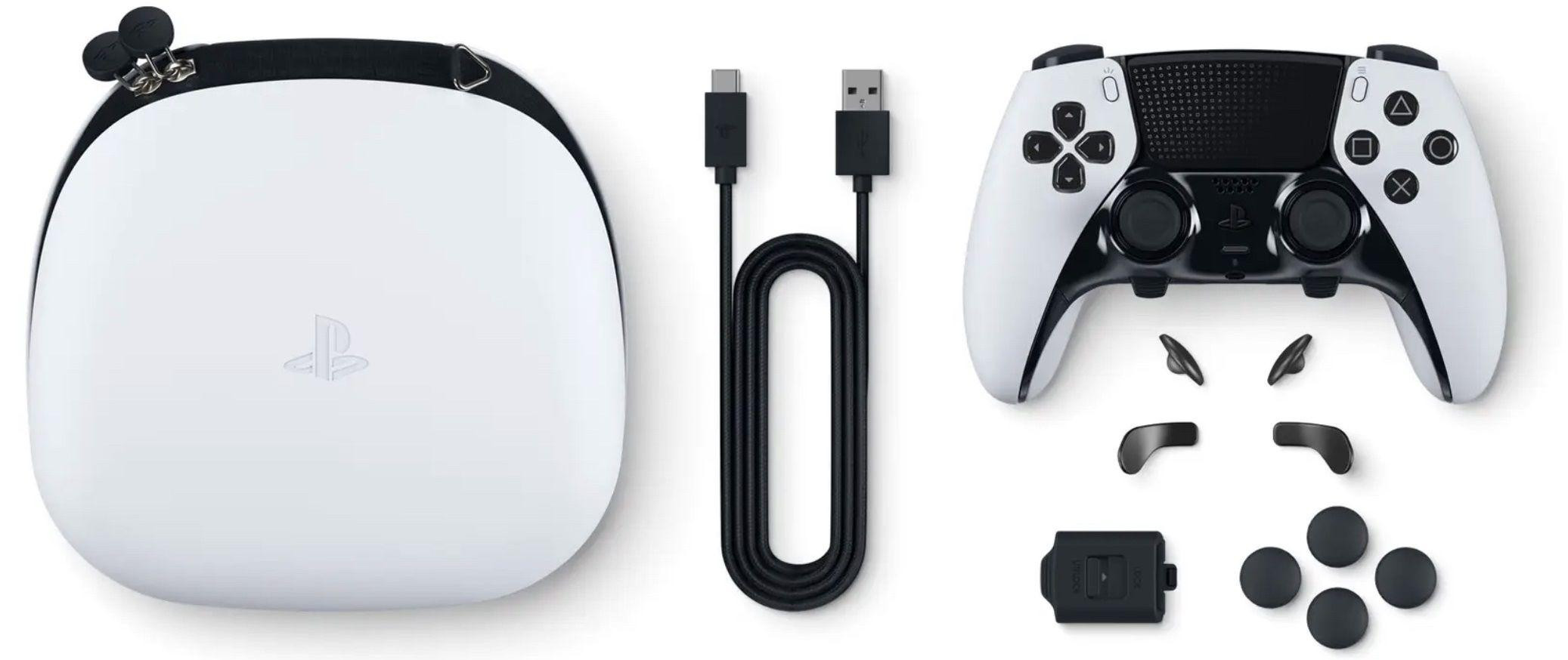 Безжичен геймпад Sony DualSense Edge, Midnight Black, Wireless, PlayStation 5 - SONY-PS5-DS-WH-EDGE - 6