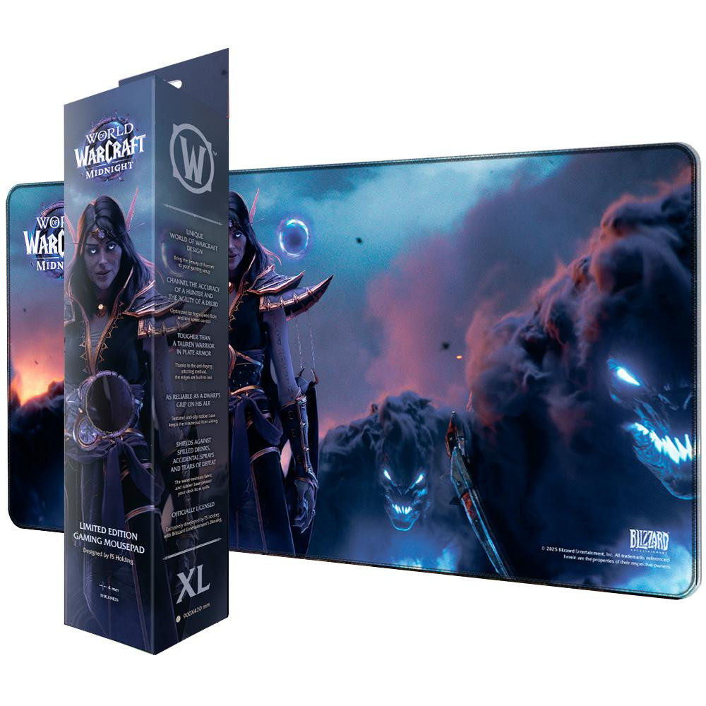 Геймърска подложка за мишка Blizzard World of Warcraft Midnight Xalatath XL, 900x420mm - FBLMPWOWMNXTH25XL - 4