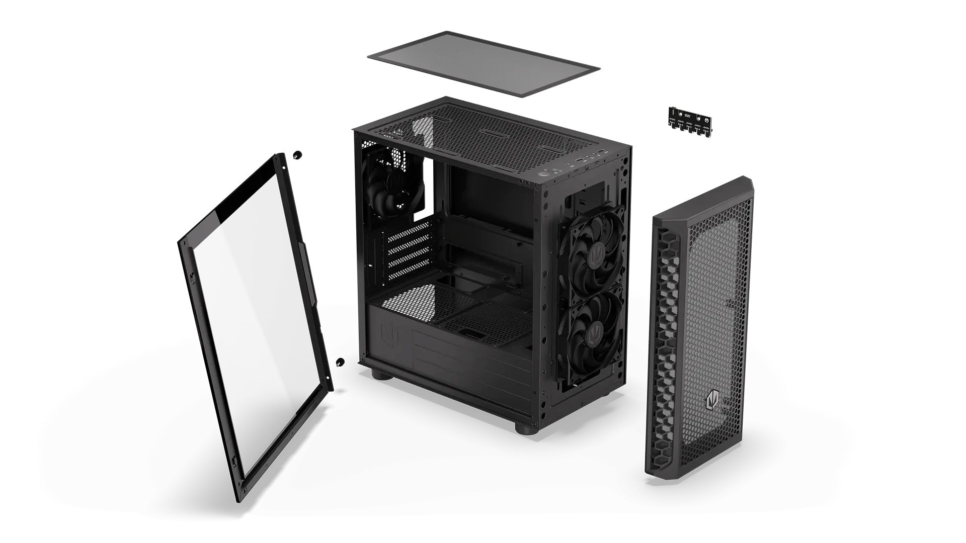 Кутия за компютър ENDORFY Signum M30 Air, Middle Tower, Micro ATX/Mini ITX - EY2A019 - 15