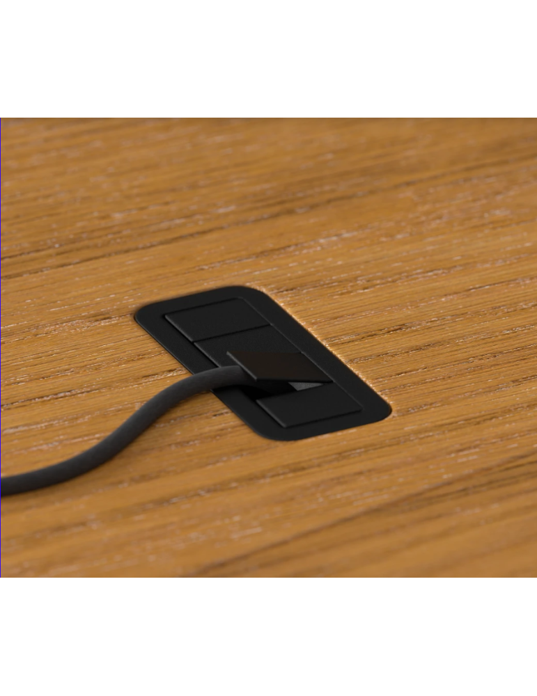 Геймърско бюро ENDORFY Atlas S Electric, 114 cm, Електрически механизъм, MDF плот, Черен - EY8E010 - 3