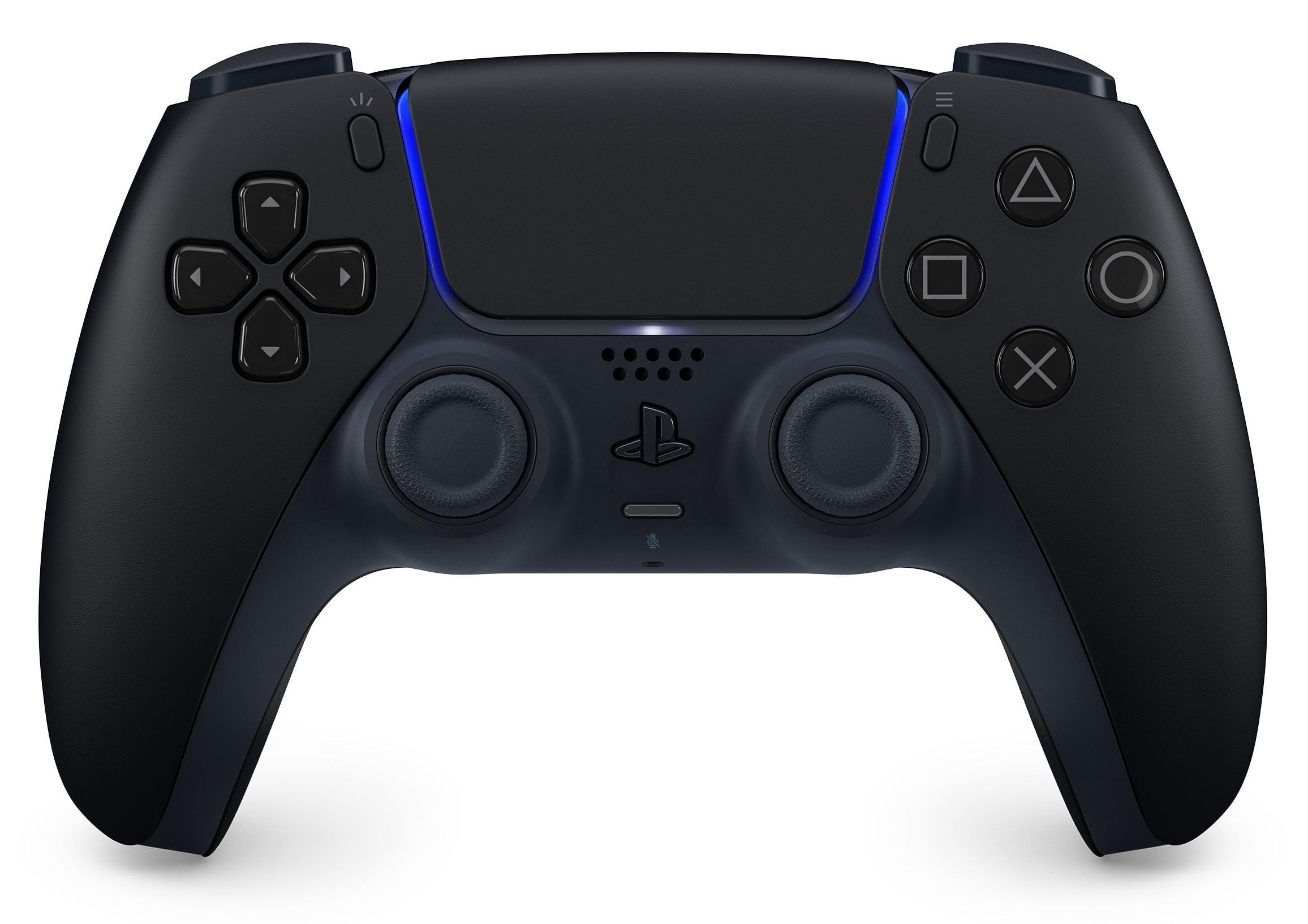 Безжична геймърска контролер Sony DualSense, Midnight Black, Wireless, PC, Li-ion 1560mAh - SONY-PS5-DS-BLACK-PC - 1