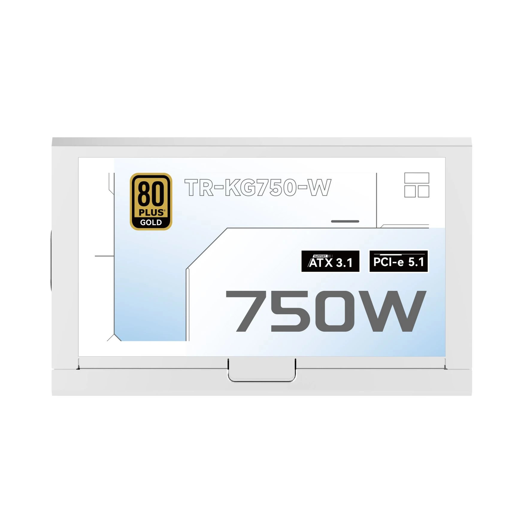 Модулно захранване Thermalright KG750, 750W, ATX 3.1, 80PLUS Gold, Бял - TR-KG750-W - 3