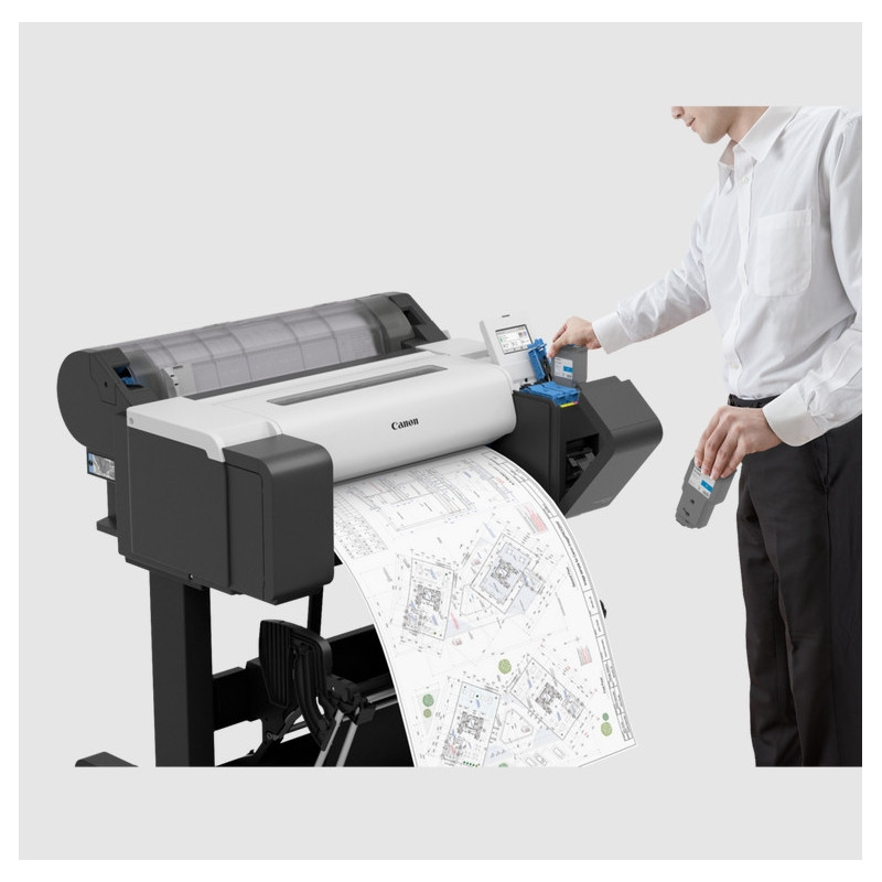 Мастилоструен плотер Canon imagePROGRAF TM-255, 610mm (24"), 2400 x 1200 dpi, 6 цветна печат - 6238C003AA - 3