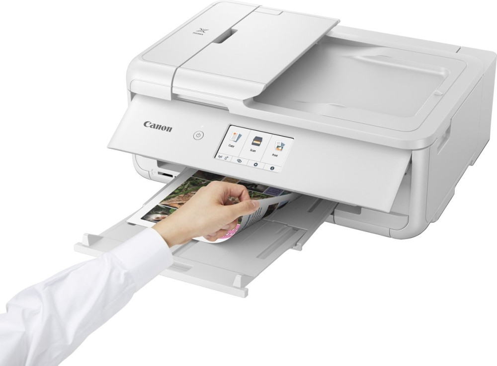 Мултифункционално устройство Canon PIXMA TS9551, цветен печат A3 15ppm, Wi-Fi, скенер, копир - 2988C056AD - 2