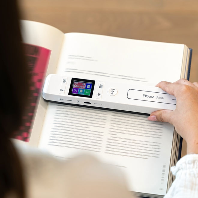 Скенер IRIS IRIScan Book 7, A4, 300-1050 dpi, USB Type-C, MicroSD - 464669 - 3