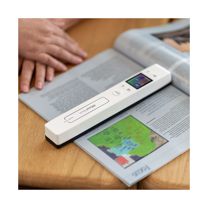 Скенер IRIS IRIScan Book 7 Dyslexic, A4, 300-1050 dpi, USB Type-C, MicroSD - 464678 - 5
