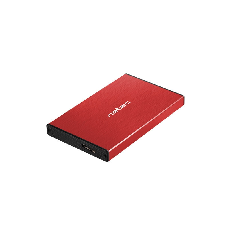 Кутия за твърд диск Natec Rhino Go, 2.5" SATA, USB 3.0, Aluminum - NKZ-1279 - 1