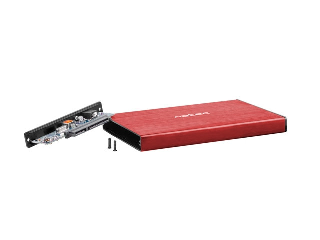 Кутия за твърд диск Natec Rhino Go, 2.5" SATA, USB 3.0, Aluminum - NKZ-1279 - 2