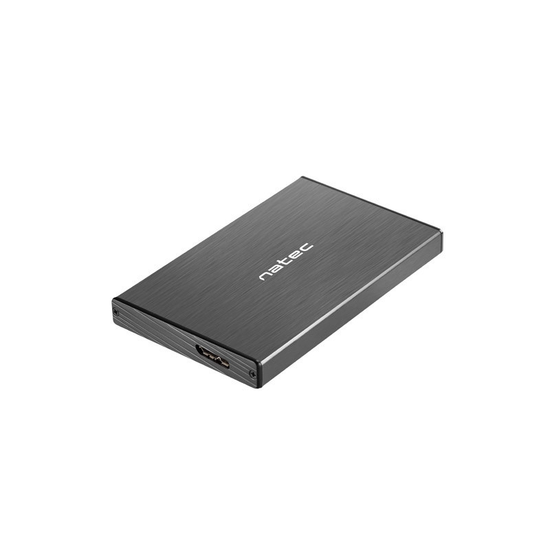 Кутия за твърд диск NATEC Rhino Go, 2.5" SATA, USB 3.0, Черна - NKZ-0941 - 1