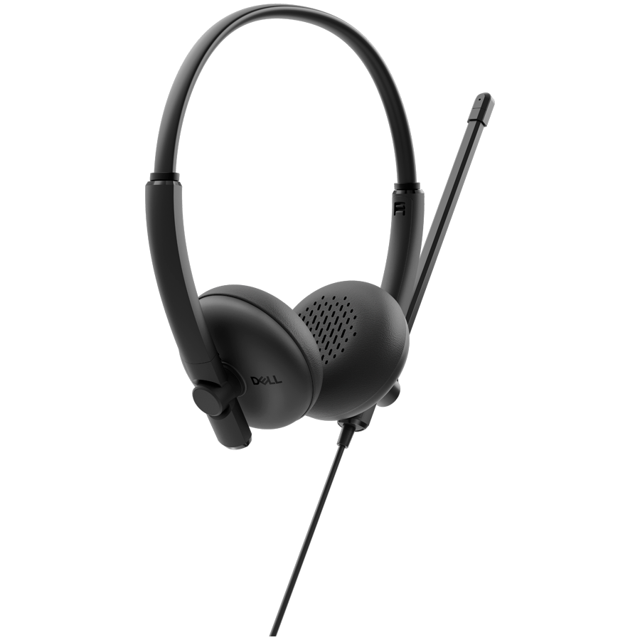 Слушалки Dell WH125, USB-A, черни - 520-BBLV - 3