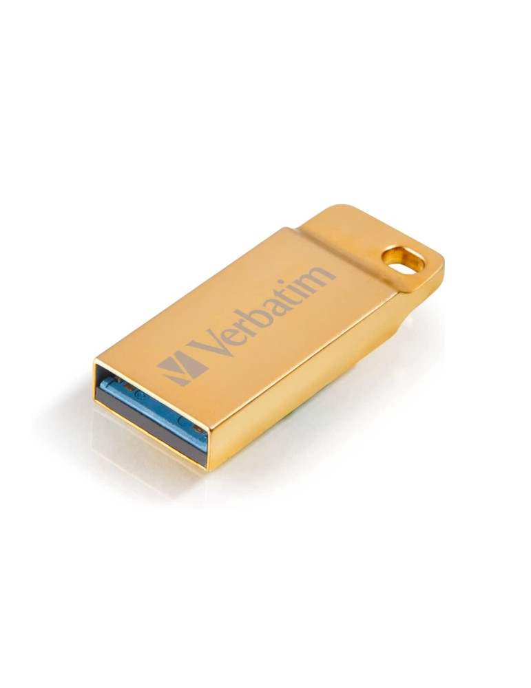 USB флаш памет Verbatim Metal Executive, 64GB USB 3.0 Gold - 99106 - 1