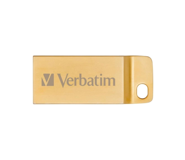 USB флаш памет Verbatim Metal Executive, 64GB USB 3.0 Gold - 99106 - 2