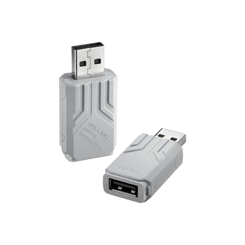 Геймърски аксесоар за периферия ASUS ROG Polling Rate Booster, Бял - 90MP03T0-BRUA10 - 1