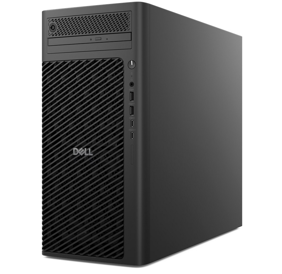 Работна станция Dell Pro Max Tower T2 FCT2250, Intel Core Ultra 7 265, NVIDIA A1000 8GB GDDR6, 32GB DDR5 5600MT/s, 1TB SSD PCIe M.2, Windows 11 Pro - BTO107_FCT2250_EMEA - 2