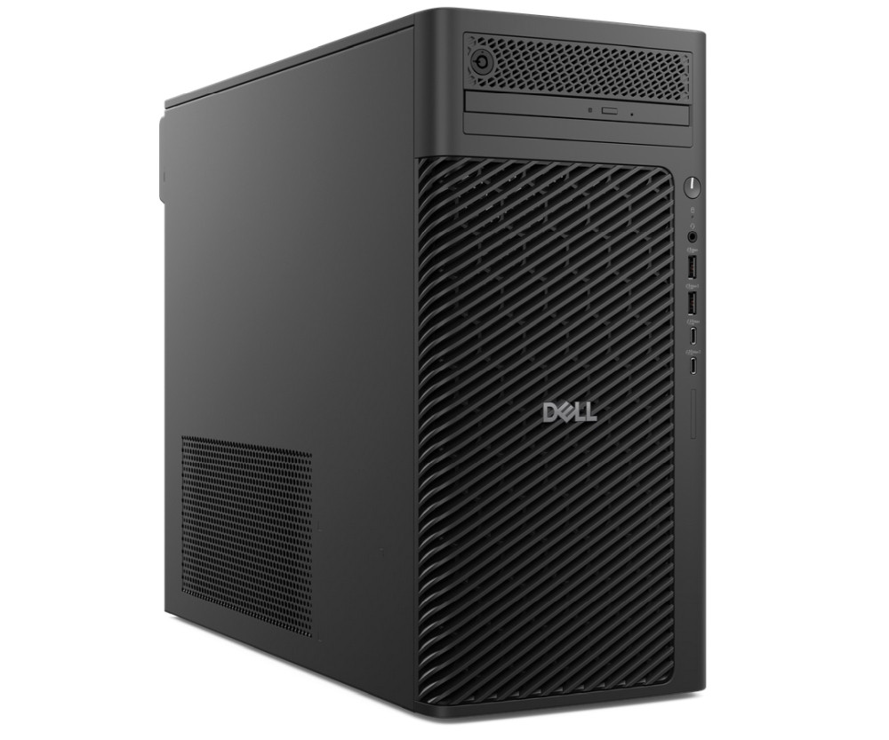 Работна станция Dell Pro Max T2 FCT2250, Intel Core Ultra 7 265, NVIDIA RTX 2000 ADA 16GB, 32GB DDR5 5600MT/s, 1TB SSD, Windows 11 Pro - BTO108_FCT2250_EMEA - 1