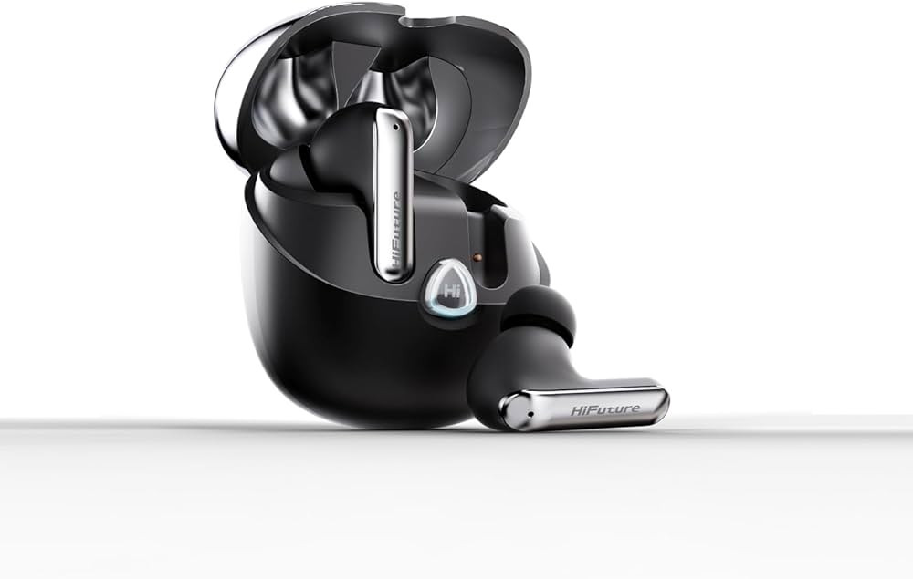 In-ear слушалки HiFuture SonicAir, Wireless 5.3, Шумопотискане, 35 часа работа, 10mm драйвер, черни - 6972576181657 - 2
